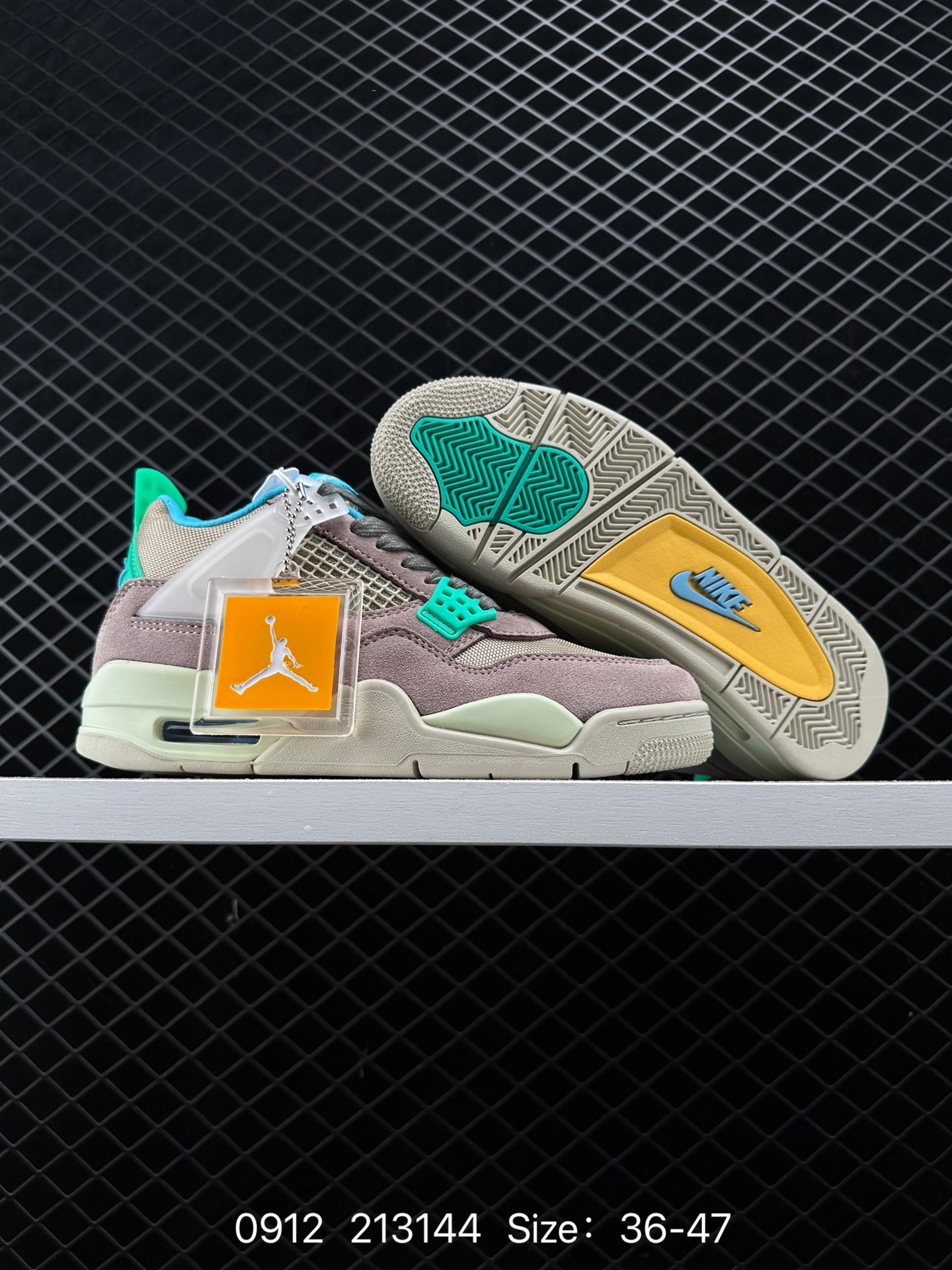 Union LA x  Air Jordan 4 Retro”Taupe Haze“